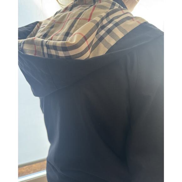 Burberry Women’s Y2K Winter Jacket With Zip Wool Lining Size 14Retail $2000 Plus - Picture 7 of 11